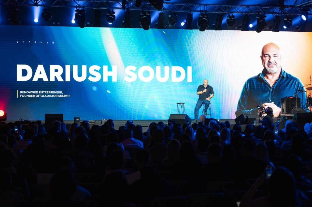Dariush Soudi at the Gladiator Summit