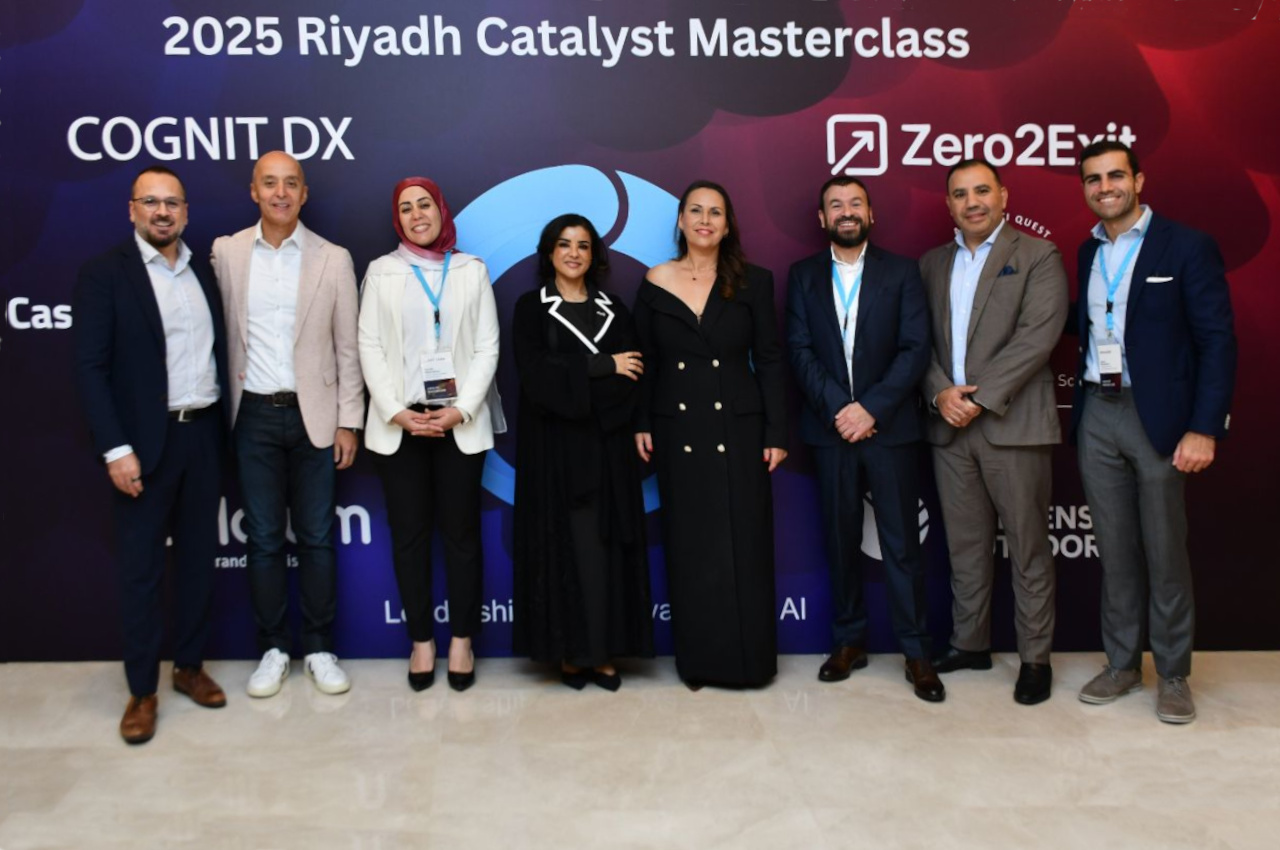 The participants of the Catalyst Summit in Riyadh.
